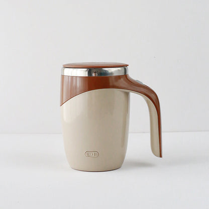 SAY GOODBYE TO CLUMPS & COLD SIPS! The Mug That Mixes Your Drink FOR YOU-Like Magic!