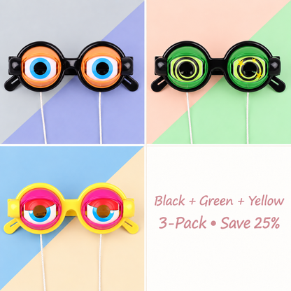 🤣Funny Blinking Eye Glasses – ✨Novelty Party