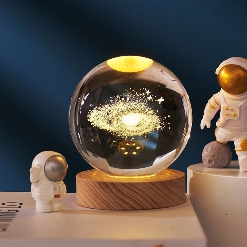 (🔥Hot Sale🔥) 3D Planet Crystal Ball🪐