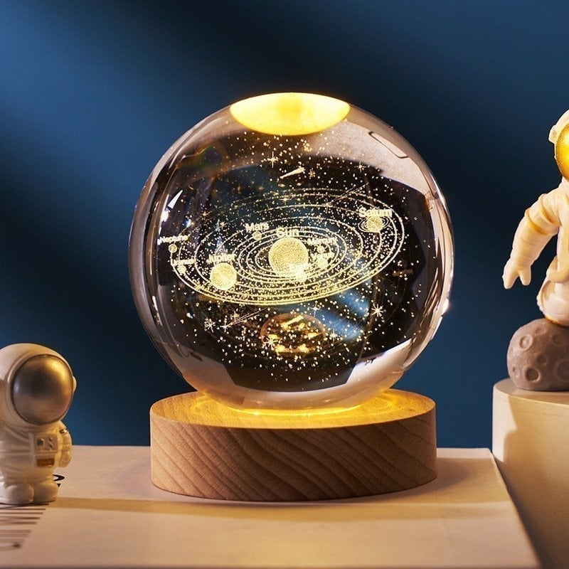 (🔥Hot Sale🔥) 3D Planet Crystal Ball🪐