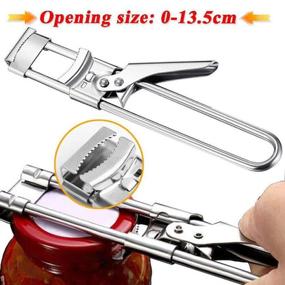 🔥Adjustable Stainless Steel Jar Opener