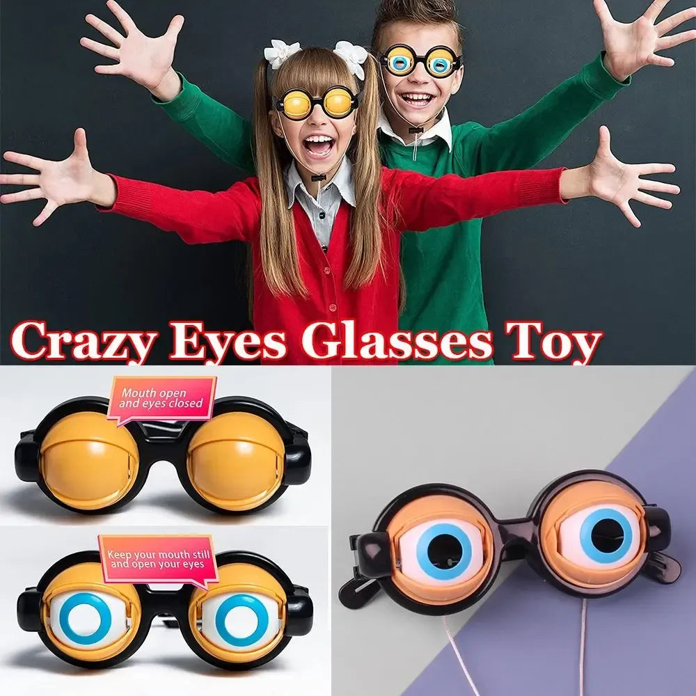 🤣Funny Blinking Eye Glasses – ✨Novelty Party