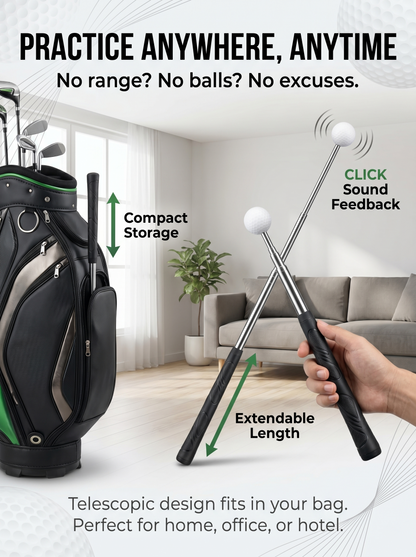 🔥50% OFF🔥 Golf Swing Training Rod Portable Practice Aid for All Golfers